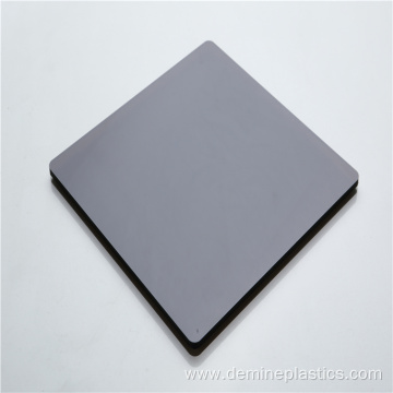 Quality black solid panel polycarbonate panel 48''x96''